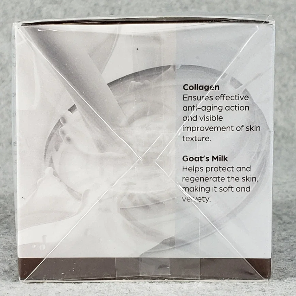 Delfanti Milano‎ Night Cream Goat Milk Collagen Regenerating 1.7oz Made in Italy